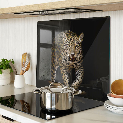 Tábua para corte Leopardo em movimento