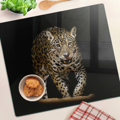 Tábua para corte Leopardo em movimento