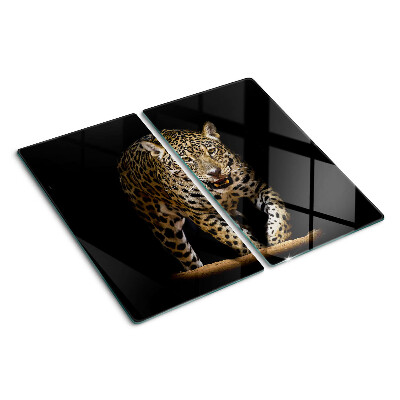 Tábua para corte Leopardo em movimento