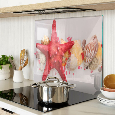 Tábua para corte Conchas e estrelas do mar