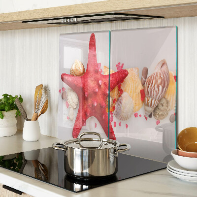 Tábua para corte Conchas e estrelas do mar