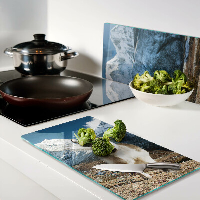 Tábua para corte Vaca nas montanhas