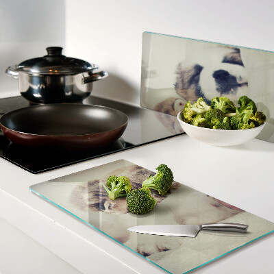 Tábua para cozinha Gatos e um cachorro dormindo juntos