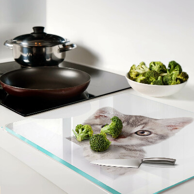 Tábua para corte Gatinho com olhos grandes