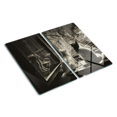 Tábua para cozinha Gatos na janela