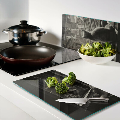 Tábua para cozinha Gatos na janela