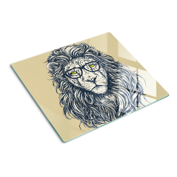 Tábua para cozinha Leão com óculos