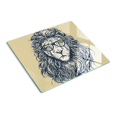 Tábua para cozinha Leão com óculos