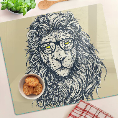 Tábua para cozinha Leão com óculos