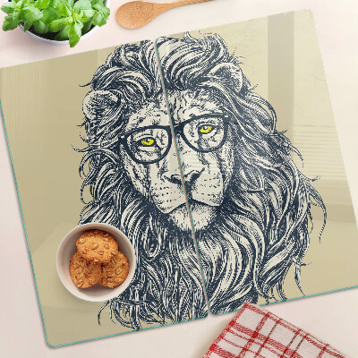 Tábua para cozinha Leão com óculos