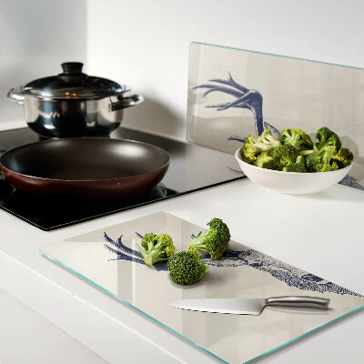 Tábua para cozinha Alce com chifres