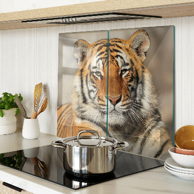 Tábua para corte Um tigre em seu estado natural