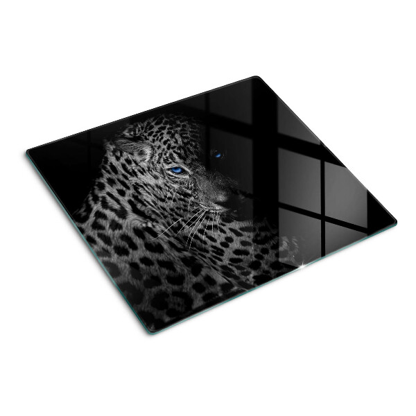 Tábua para corte Pantera esquerda com olhos azuis