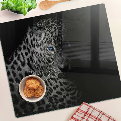 Tábua para corte Pantera esquerda com olhos azuis