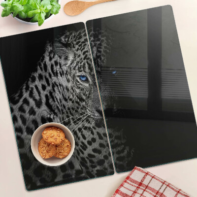 Tábua para corte Pantera esquerda com olhos azuis