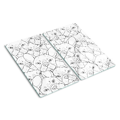 Tábua para corte cães bulldog francês