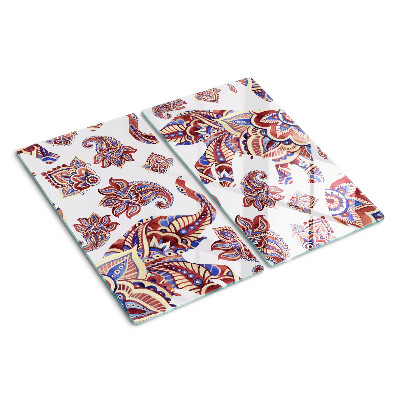 Tábua para corte Motivo Paisley com flores