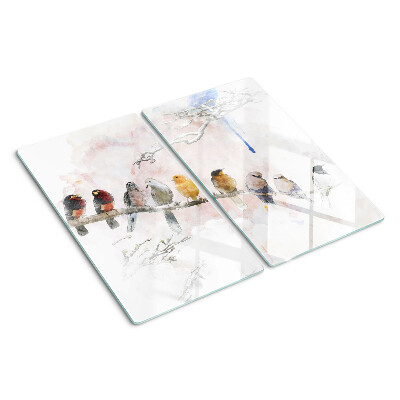 Tábua para cozinha Pássaros em um galho