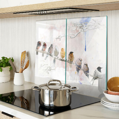 Tábua para cozinha Pássaros em um galho