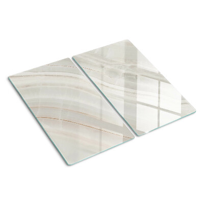 Tábua para corte Mármore com fios de ouro