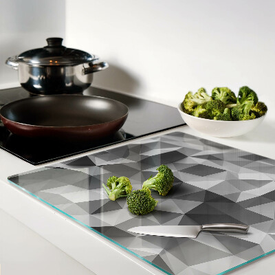 Tábua para corte Padrão geométrico abstrato