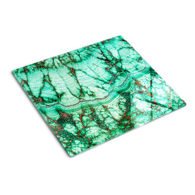 Tábua para cozinha Mármore em tons de verde