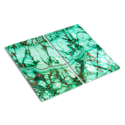 Tábua para cozinha Mármore em tons de verde