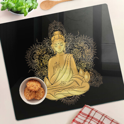 Tábua para corte Buda em meditação