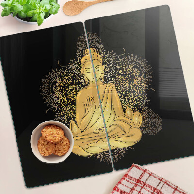Tábua para corte Buda em meditação