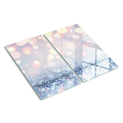 Tábua para cozinha Luzes brilhantes com detalhes em diamante