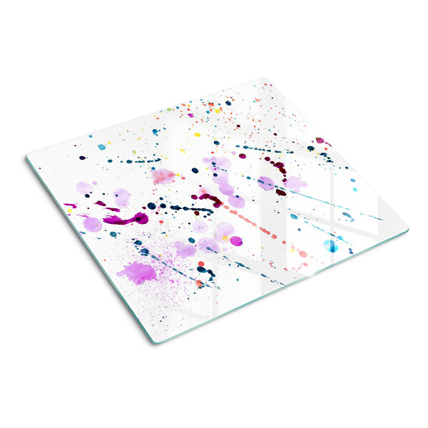 Tábua para corte Respingos de tinta em estilo abstrato