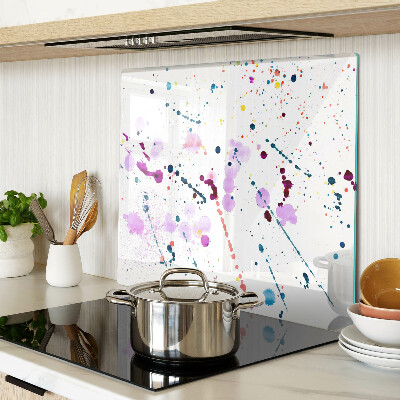 Tábua para corte Respingos de tinta em estilo abstrato