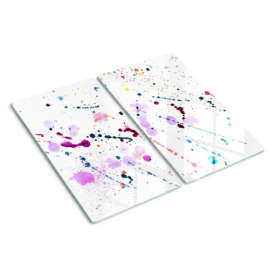Tábua para corte Respingos de tinta em estilo abstrato