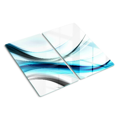 Tábua para cozinha Ondas em tons de azul