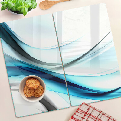 Tábua para cozinha Ondas em tons de azul