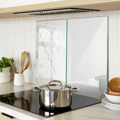 Tábua para corte Hexágonos em tons de cinza