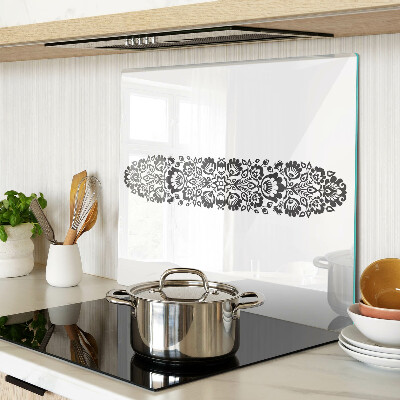 Tábua para cozinha Motivo floral em estilo folclórico