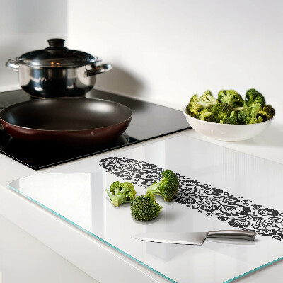 Tábua para cozinha Motivo floral em estilo folclórico