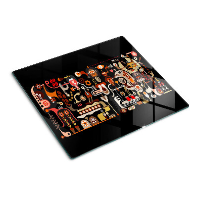 Tábua para corte Padrões abstratos com motivos vegetais