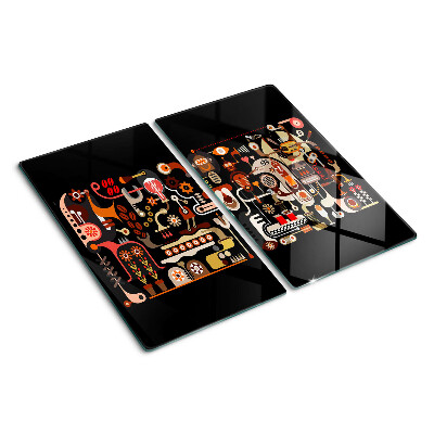 Tábua para corte Padrões abstratos com motivos vegetais