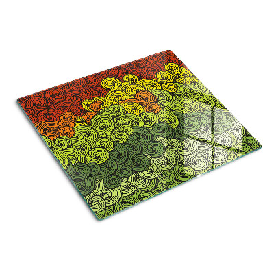 Tábua para cozinha Redemoinhos de cores