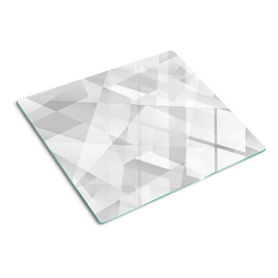 Tábua para corte Geometria em tons de cinza