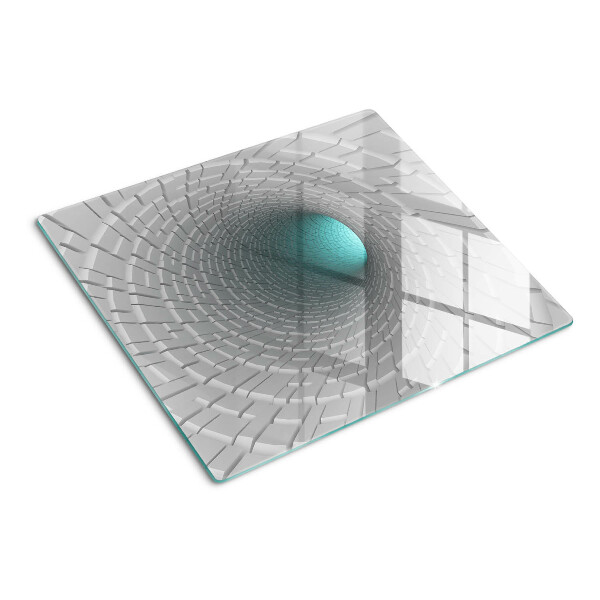 Tábua para corte Túnel 3D com efeito de profundidade