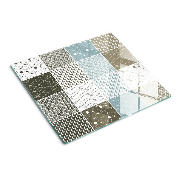 Tábua para cozinha Padrões e linhas geométricas