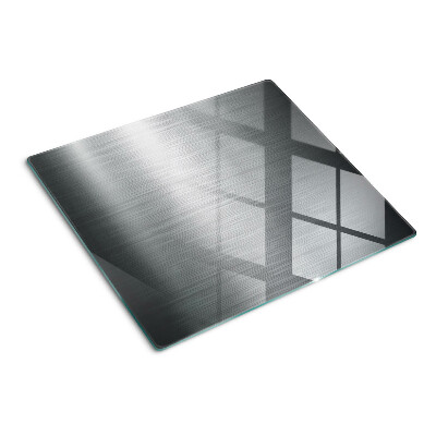 Tábua para corte Aço escovado com efeito metálico