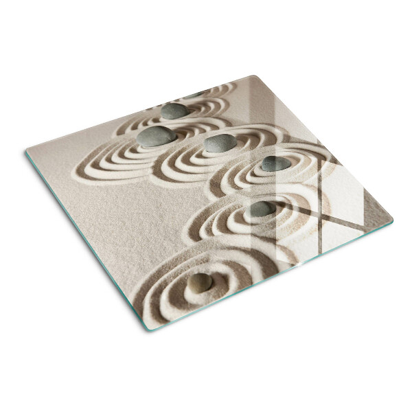 Tábua para cozinha Padrões ondulados na areia