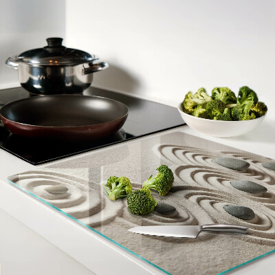 Tábua para cozinha Padrões ondulados na areia