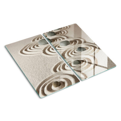 Tábua para cozinha Padrões ondulados na areia