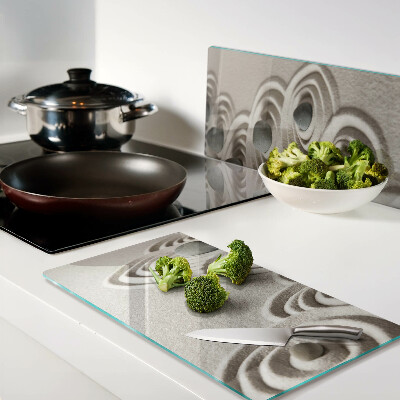 Tábua para cozinha Padrões ondulados na areia