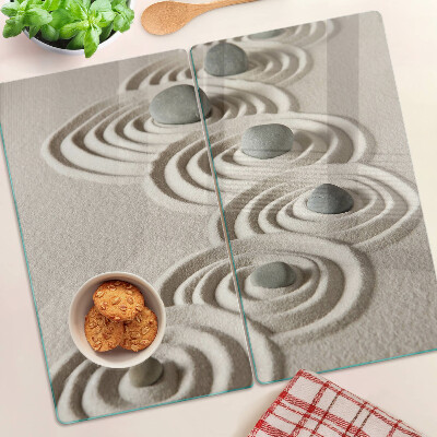 Tábua para cozinha Padrões ondulados na areia